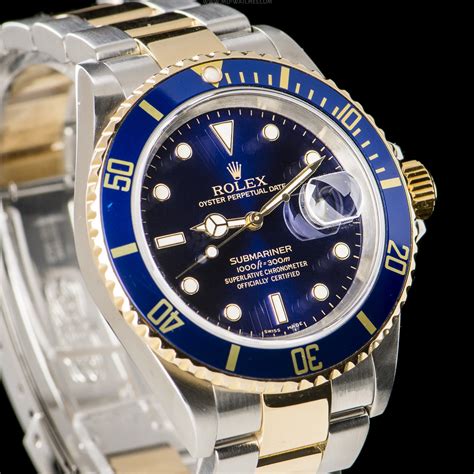 rolex submariner date 16613lb|rolex 16613 years of production.